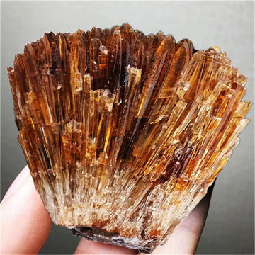 High quality Natural yellow amber calcite raw stone crystals cluster gem collection of rough rock mineral specimens healing gift