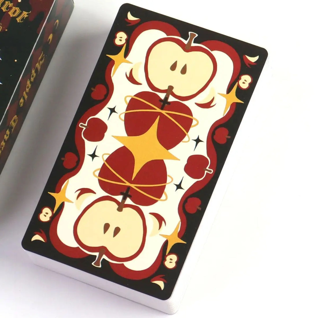 Apple Tarot Deck 79 Pcs Tarot Cards 10.3*6cm Out of Curiosity about The Apples In The Garden of Eden