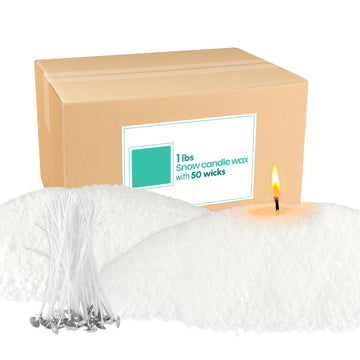 1lb Wax Powder, DIY Handmade Raw Materials, High-Quality Natural Soy Wax Wax Material, Mild and Non-Irritating, Can Be Used to Make DIY Candles, Suitable for Novices to Learn and Make.