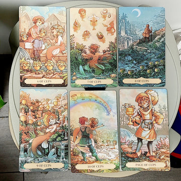Once Upon A Time Tarot Deck 12*7cm In Rigid Box 80 Pcs Tarot Cards (with 2 Special Cards)