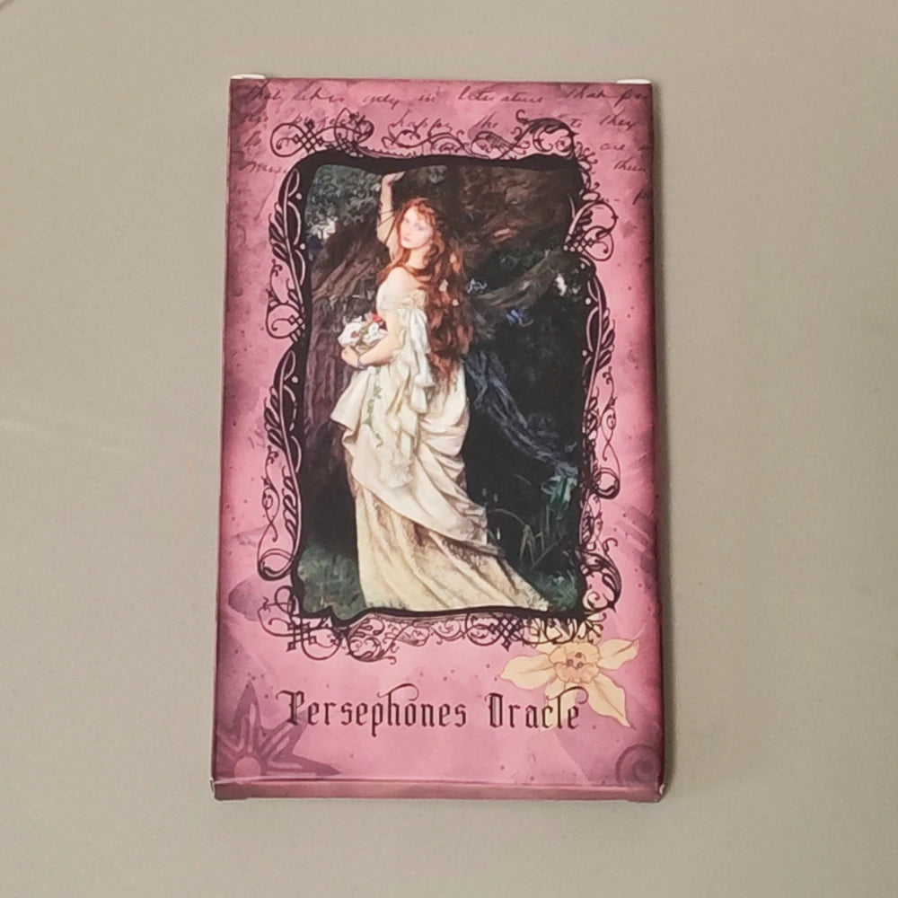 22 Pcs Oracle Cards Persephone Oracle Cards Shadow Work Goddess Deck 12*7cm
