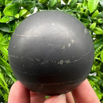 Natural Shungite Sphere Crystal Ball Reiki Real Stones For Healing FengShui Spiritual Meditation Chakra Home Decoration Gift