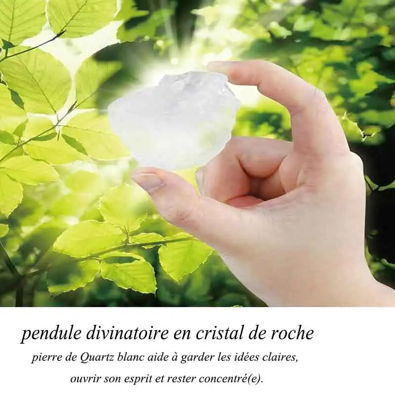 Egyptian Thot Pendulum Dowsing Divintation Natural Stone Pendant Rock Crystal Clear Quartz Flower of Life Spiritual Pendulo x242