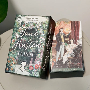 Jane Austen Tarot in Rigid Box - A Regency Romance Divination Deck for Literature Lovers 12*7cm, 78-Card Deck